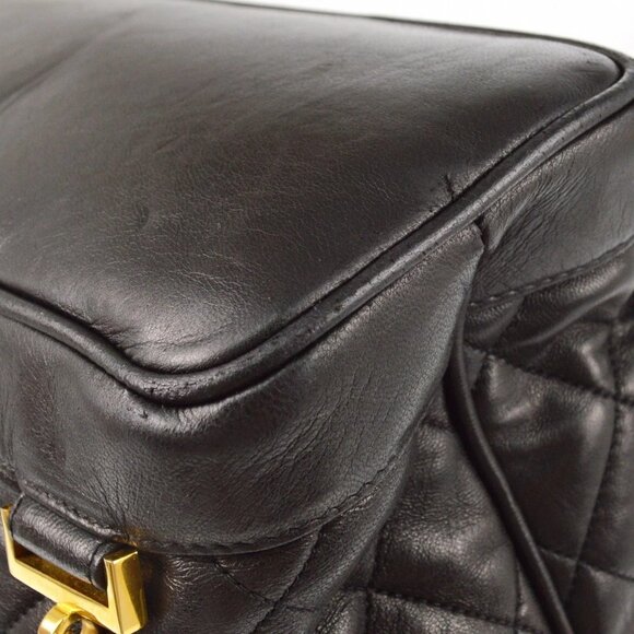 Chanel Black Lambskin Backpack - Picture 4 of 8